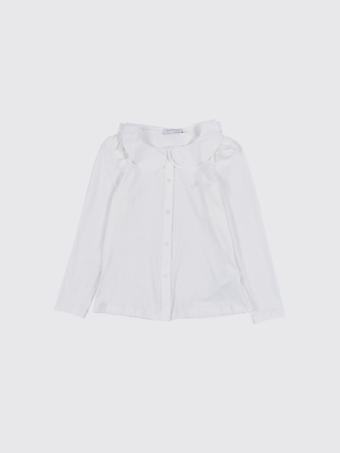 Camicia MONNALISA Bambino colore Bianco