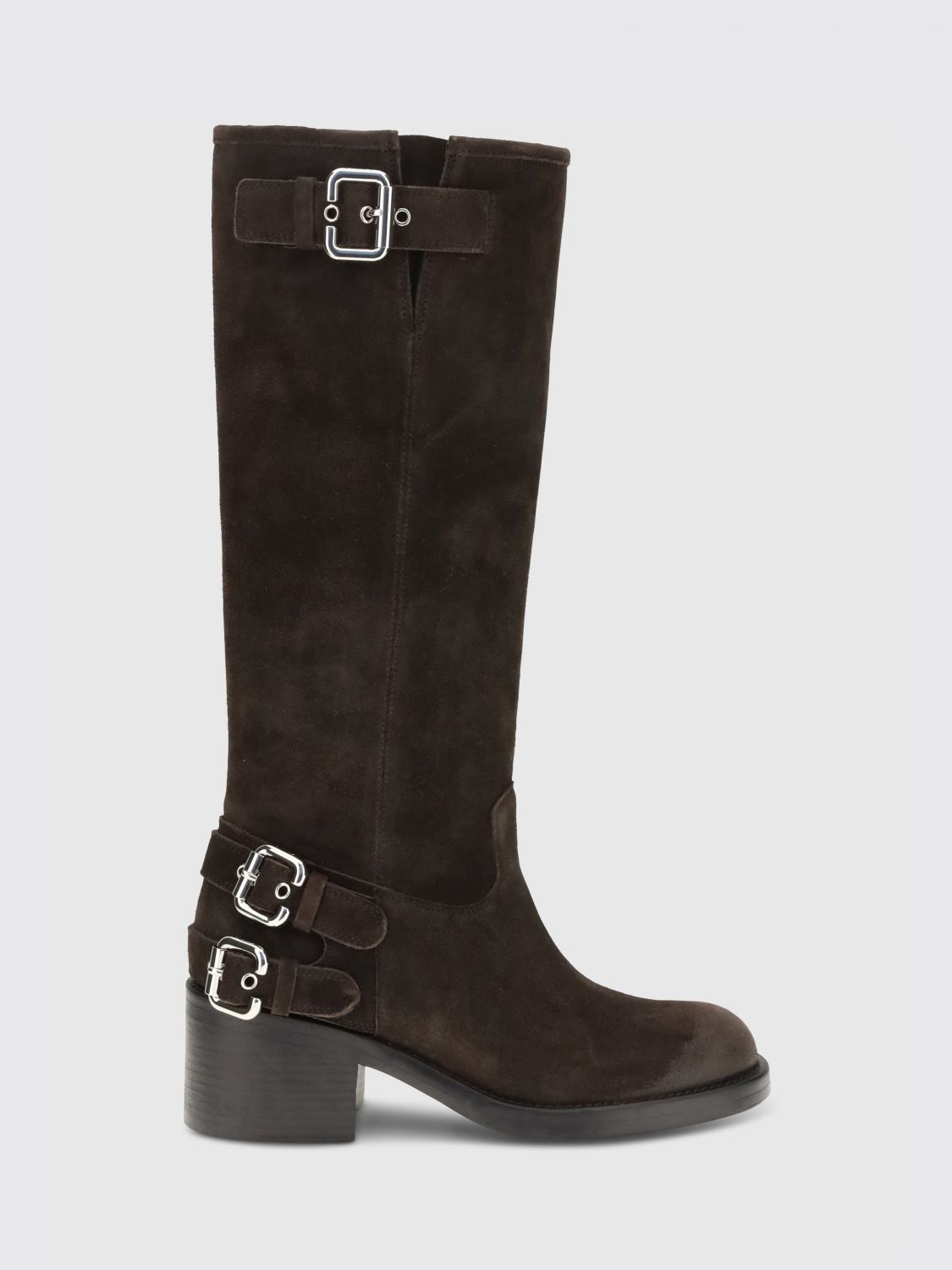 Chloé Boots Woman Color Burnt In Brown