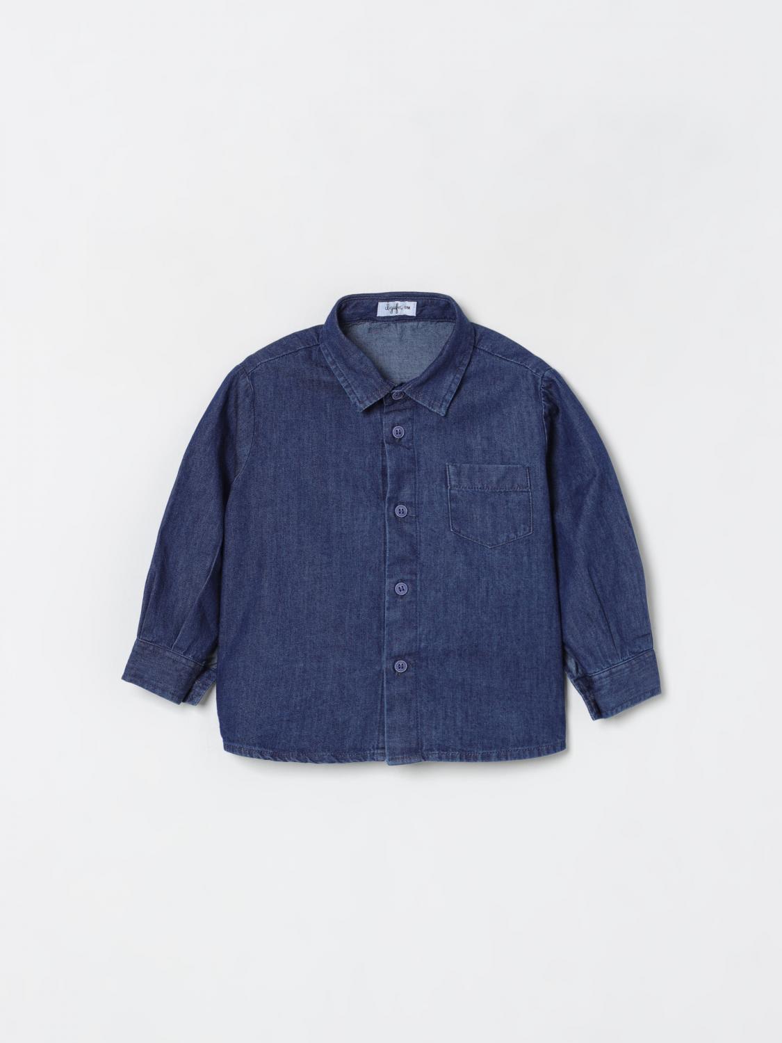 IL GUFO Hemd Kinder Farbe Blau