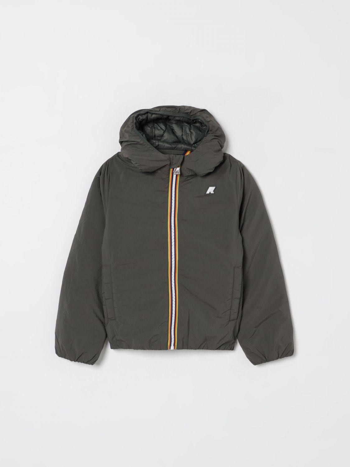 K-way Coat  Kids Color Green In Green