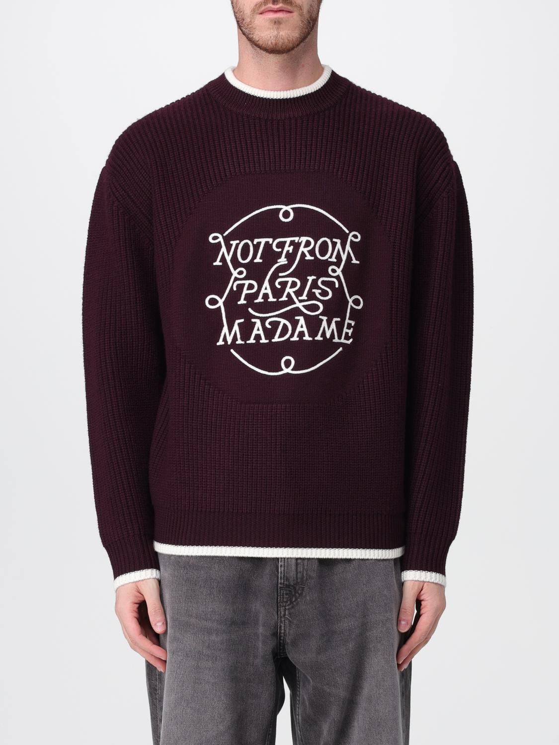 Drôle De Monsieur Sweater  Men Color Red In Multi