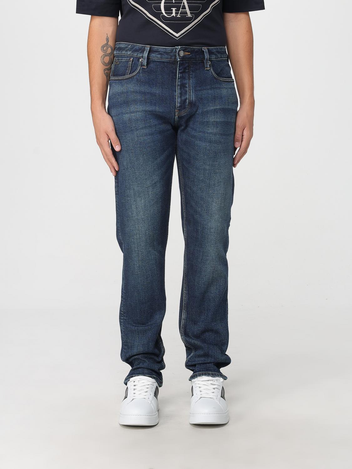 EMPORIO ARMANI Jeans Herren Farbe Blau