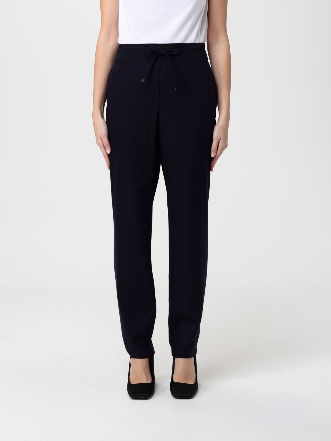 Lorena Antoniazzi Pants  Woman Color Blue In Blue