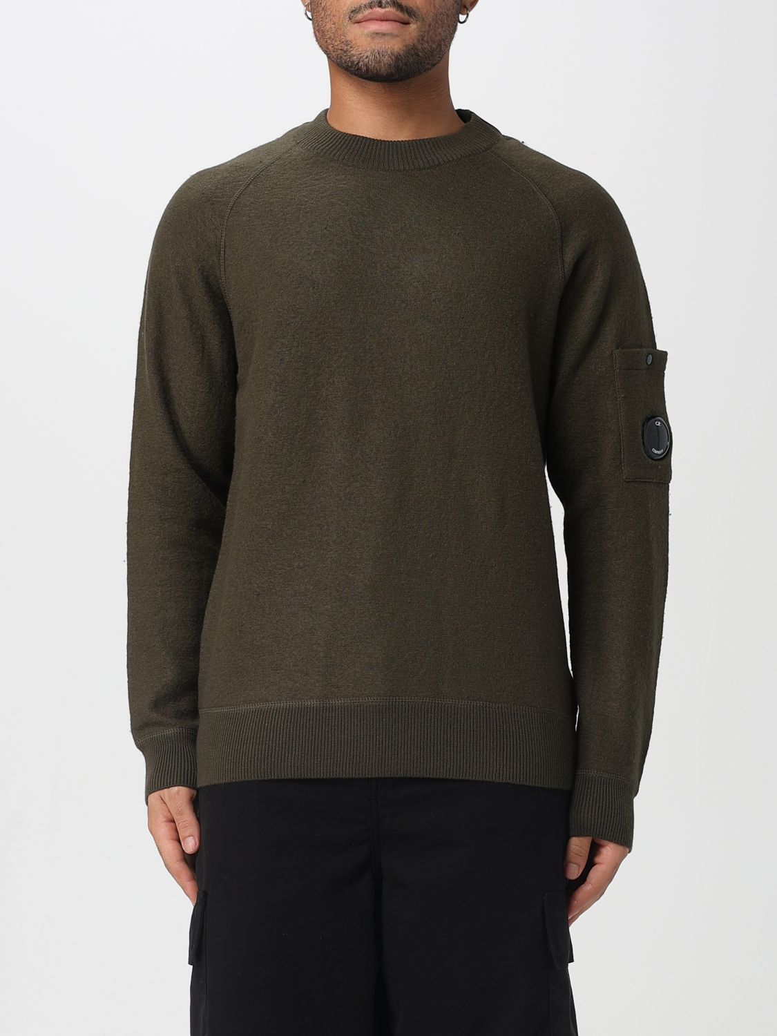 C.p. Company Sweater C. P. Company Men Color Green In Green