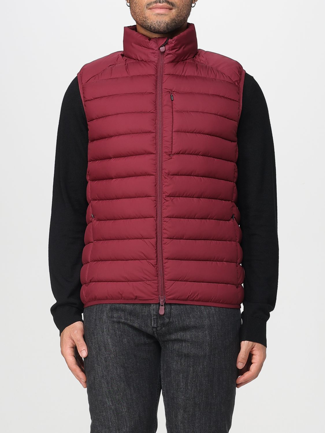 Save The Duck Jacket Men Color Burgundy In Burgundy