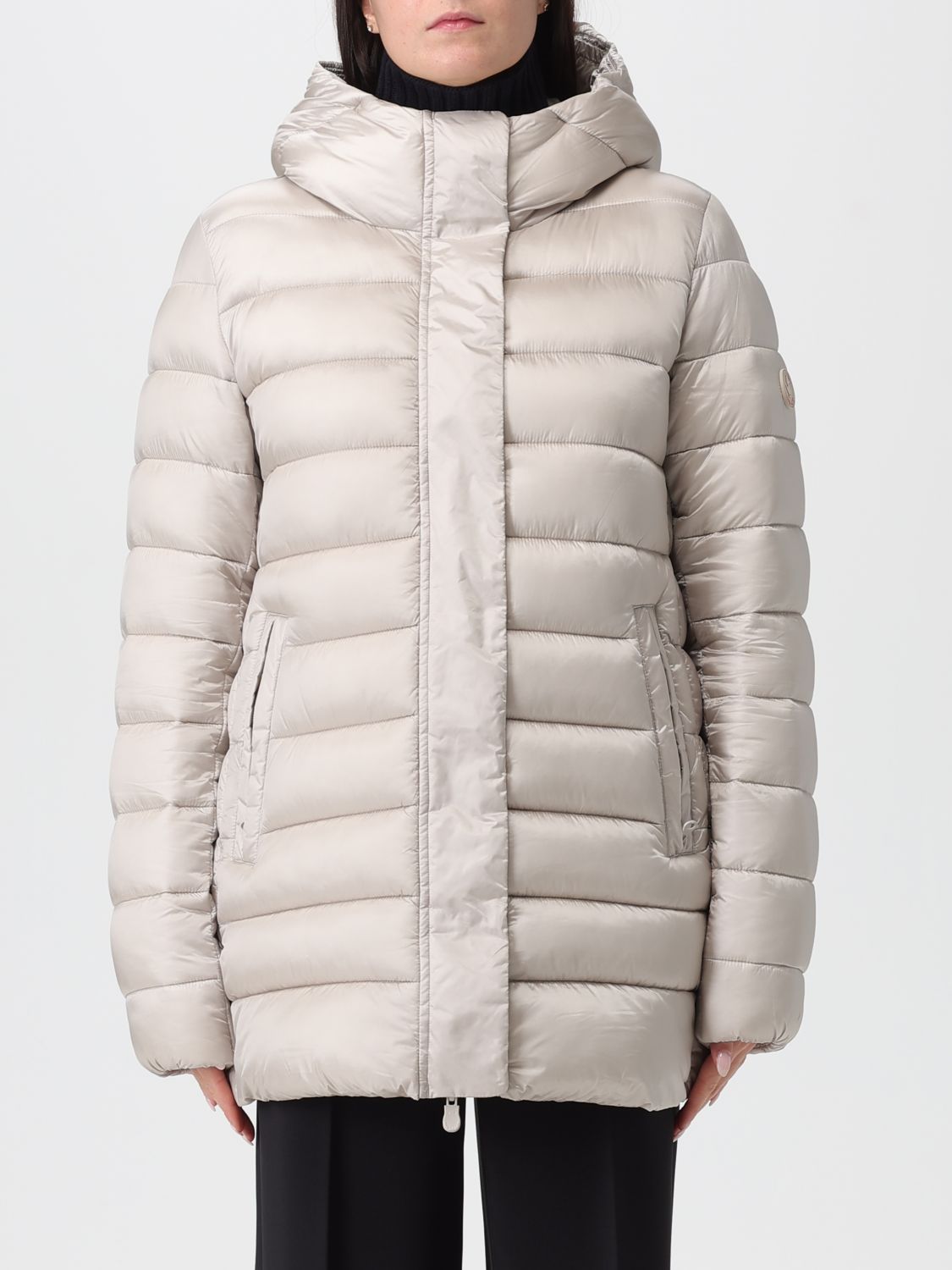 Save The Duck Jacket  Woman Color Beige In Neutral