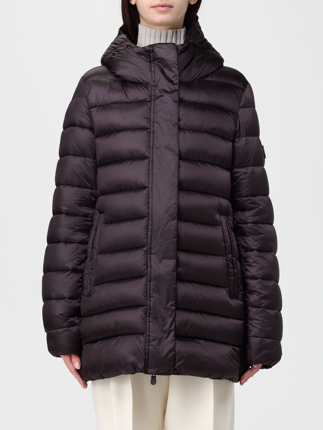 Save The Duck Jacket  Woman Color Brown In Brown