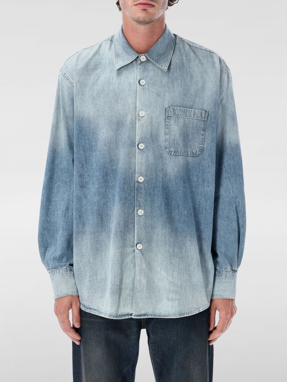 Our Legacy Above Shirt In Blue