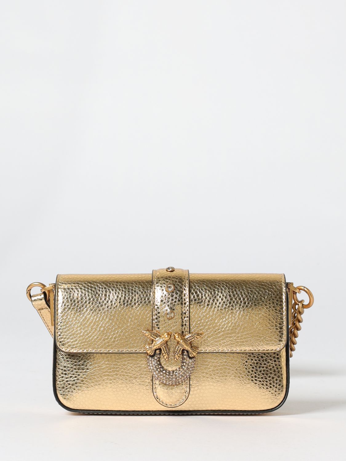 Pinko Shoulder Bag  Woman Color Gold In Gold