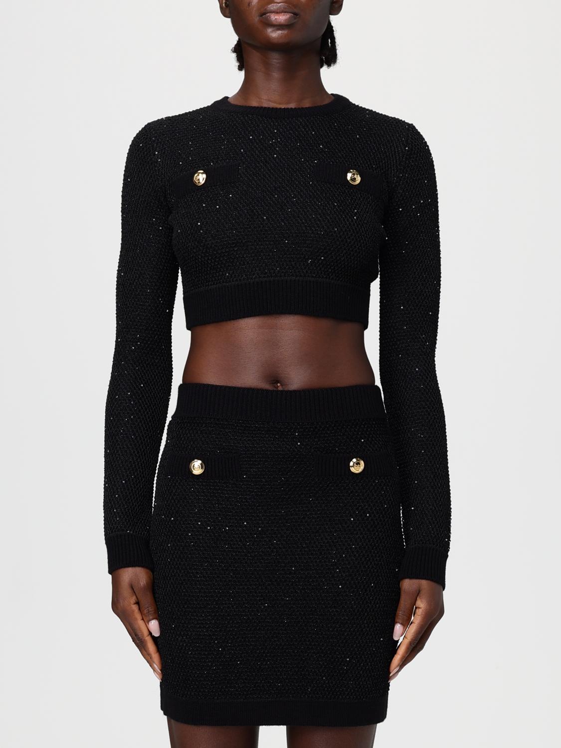 ELISABETTA FRANCHI Pullover Damen Farbe Schwarz