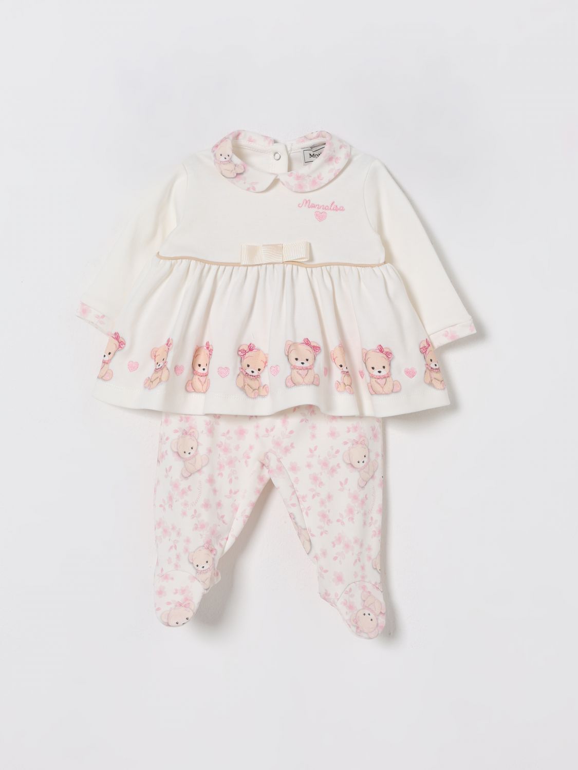 Monnalisa Jumpsuit  Kids Color White In White
