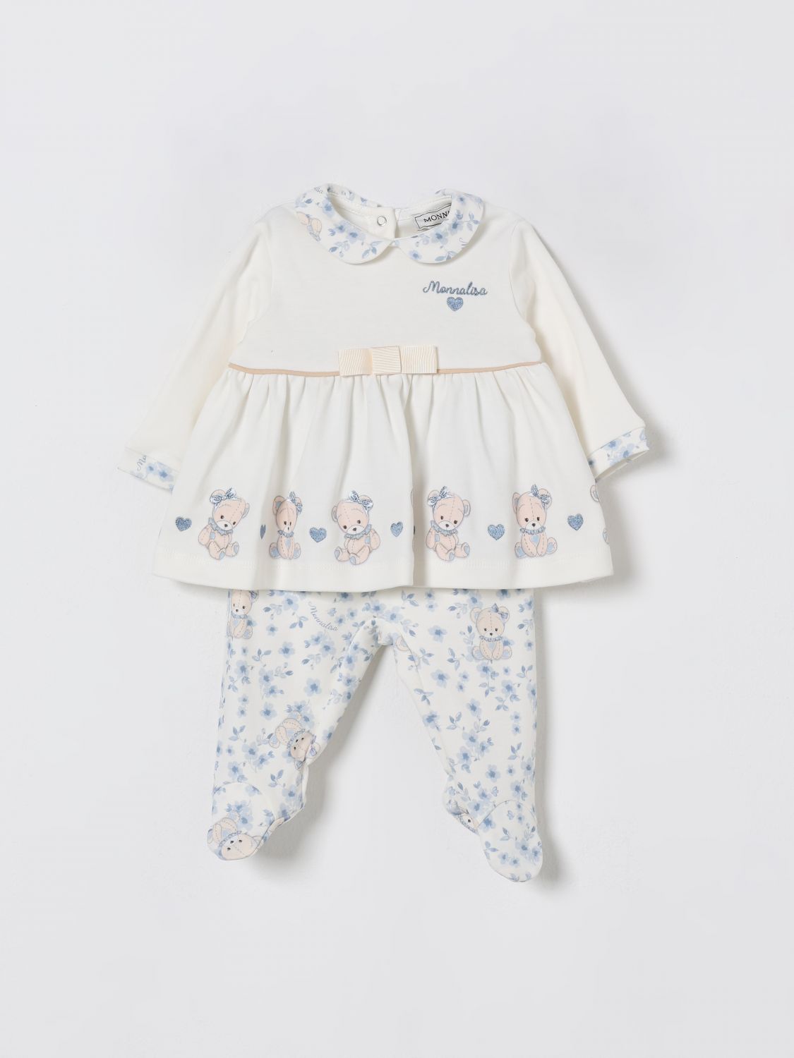 Monnalisa Jumpsuit  Kids Color White 1 In White