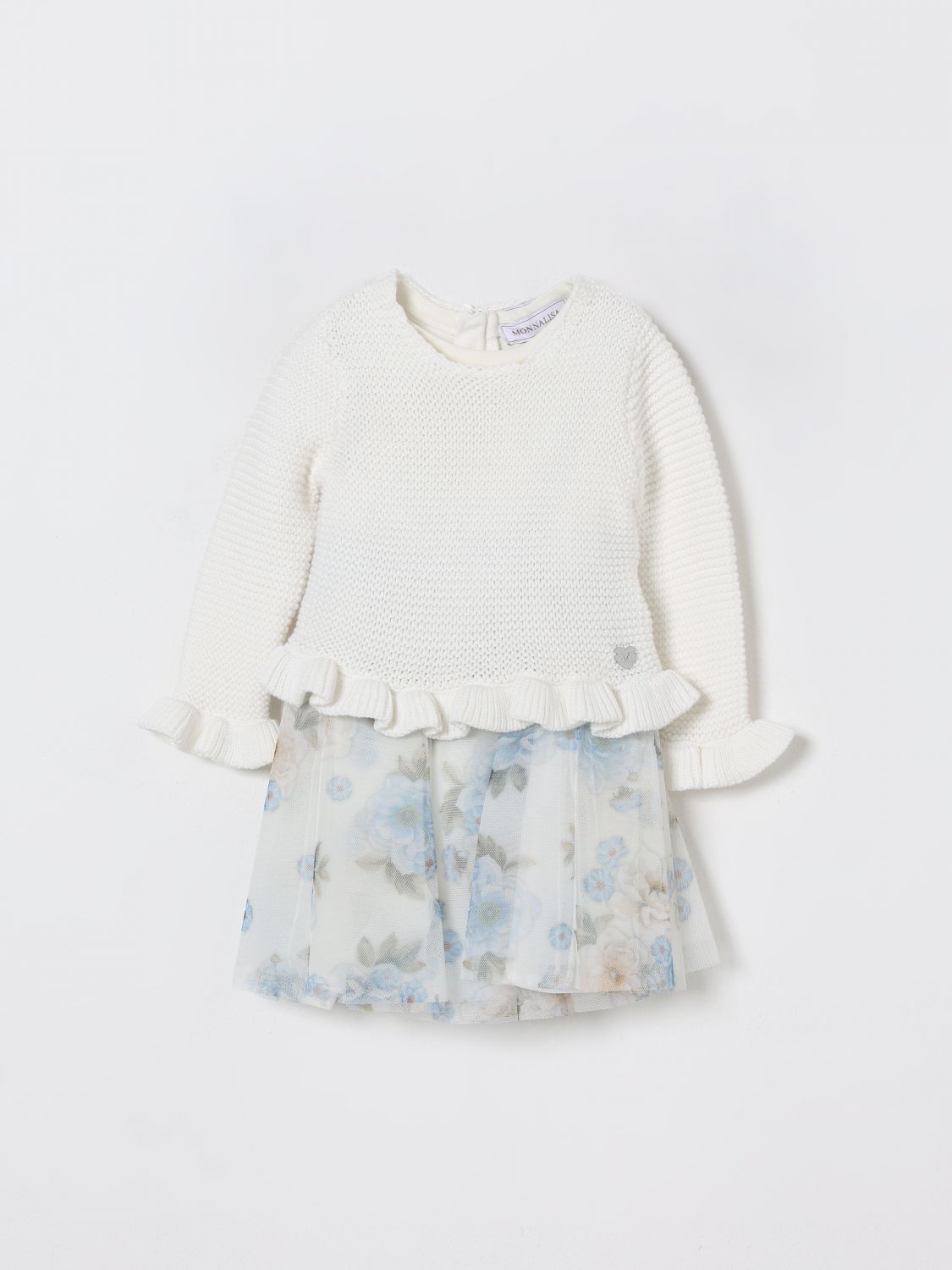 Monnalisa Romper  Kids Color Ecru In White