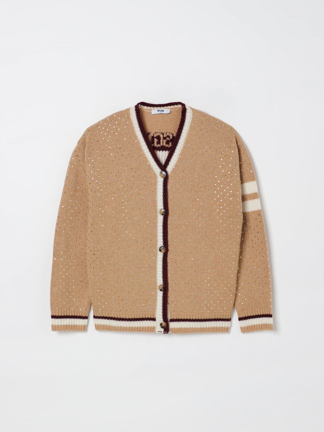 Msgm Sweater  Kids Kids Color Camel In Brown