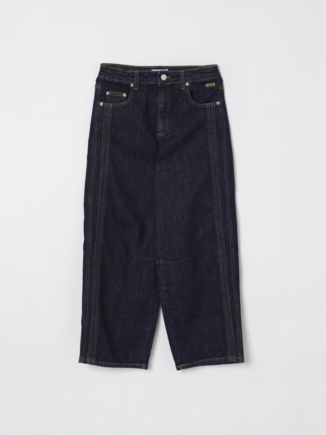 Msgm Jeans  Kids Kids Color Blue In Blue