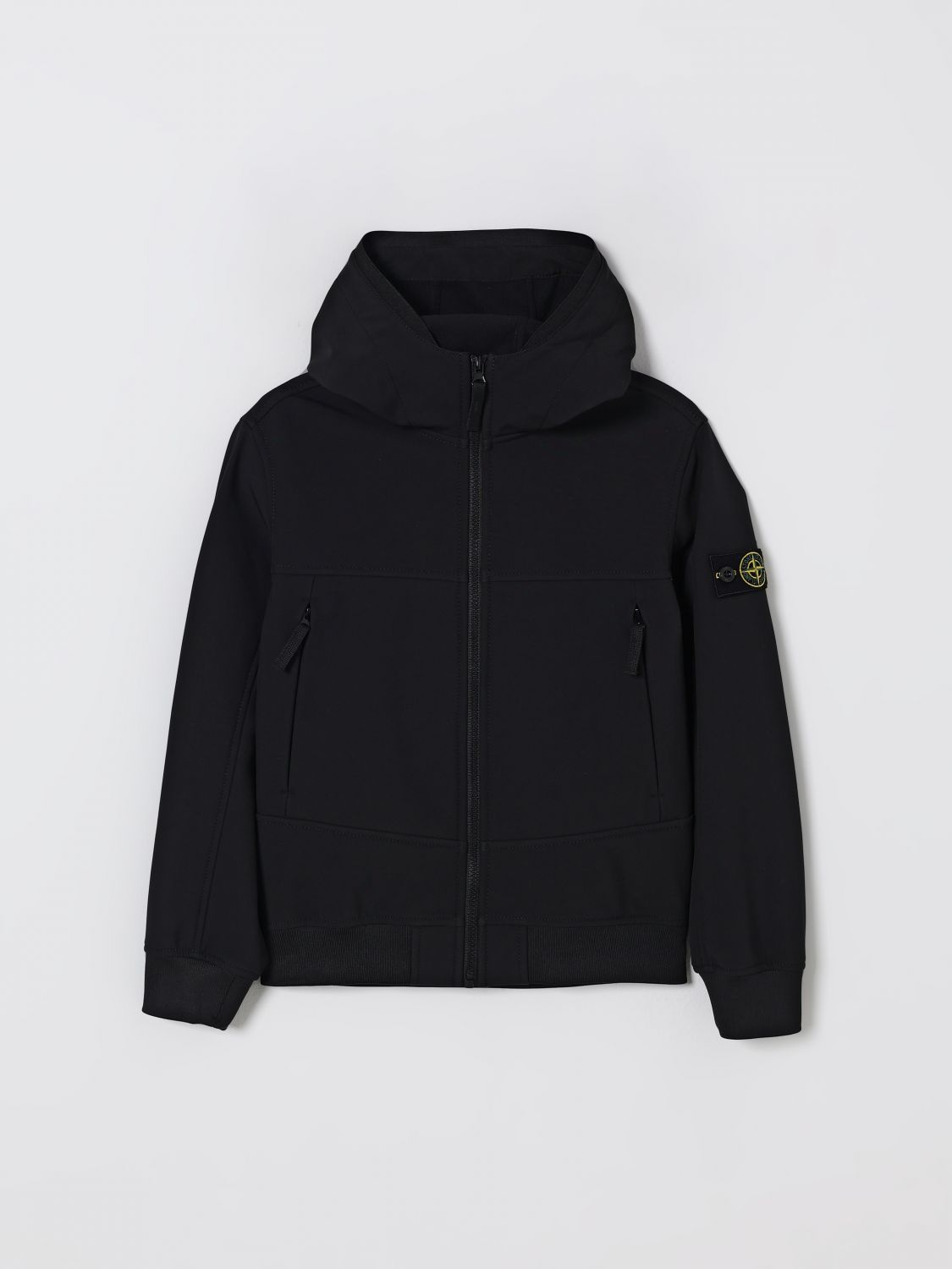 Stone Island Jacket  Junior Kids Color Black In Black