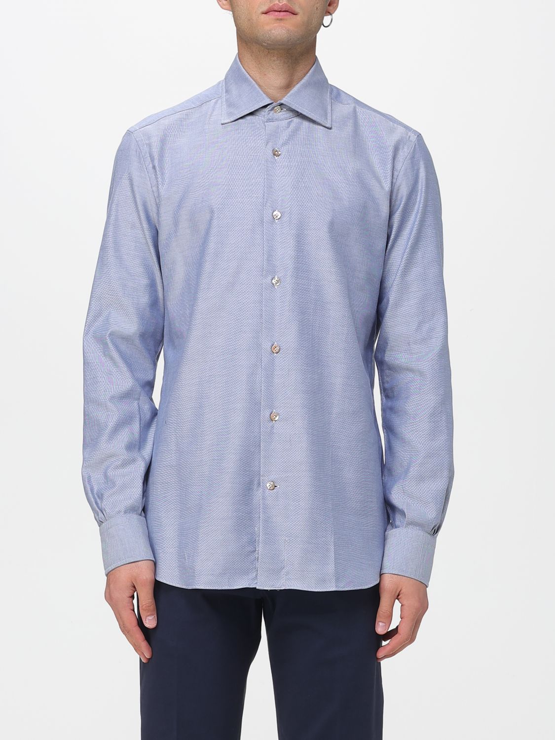 Mazzarelli Shirt  Men Color Blue In Blue
