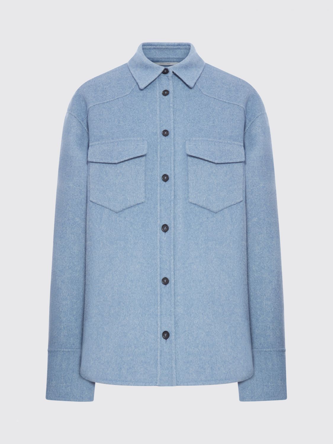 Sportmax Shirt Woman Color Gnawed Blue