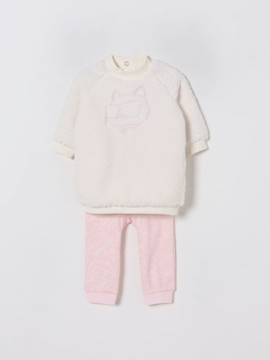 Karl Lagerfeld Tracksuit  Kids Kids Color White In Multi
