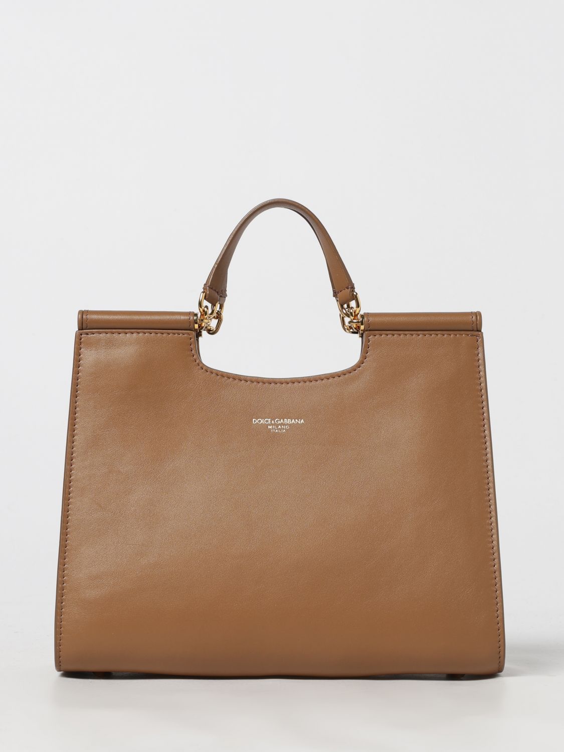 Dolce & Gabbana Shoulder Bag Woman Color Honey In Brown