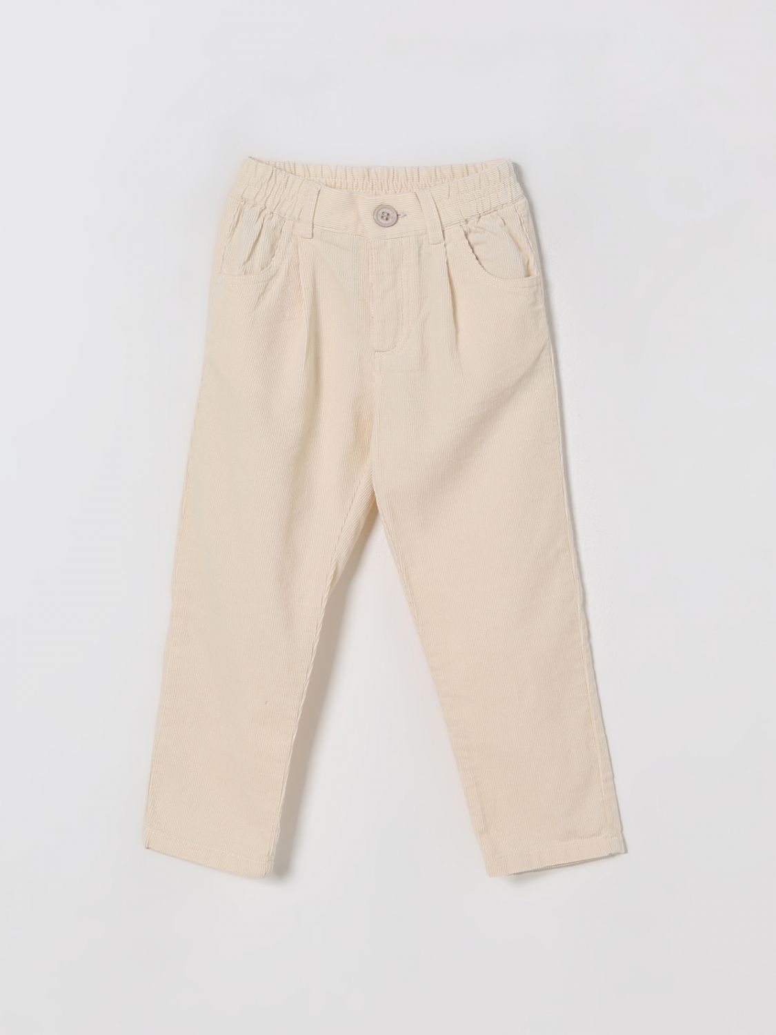 Jeckerson Pants Kids Color White In White