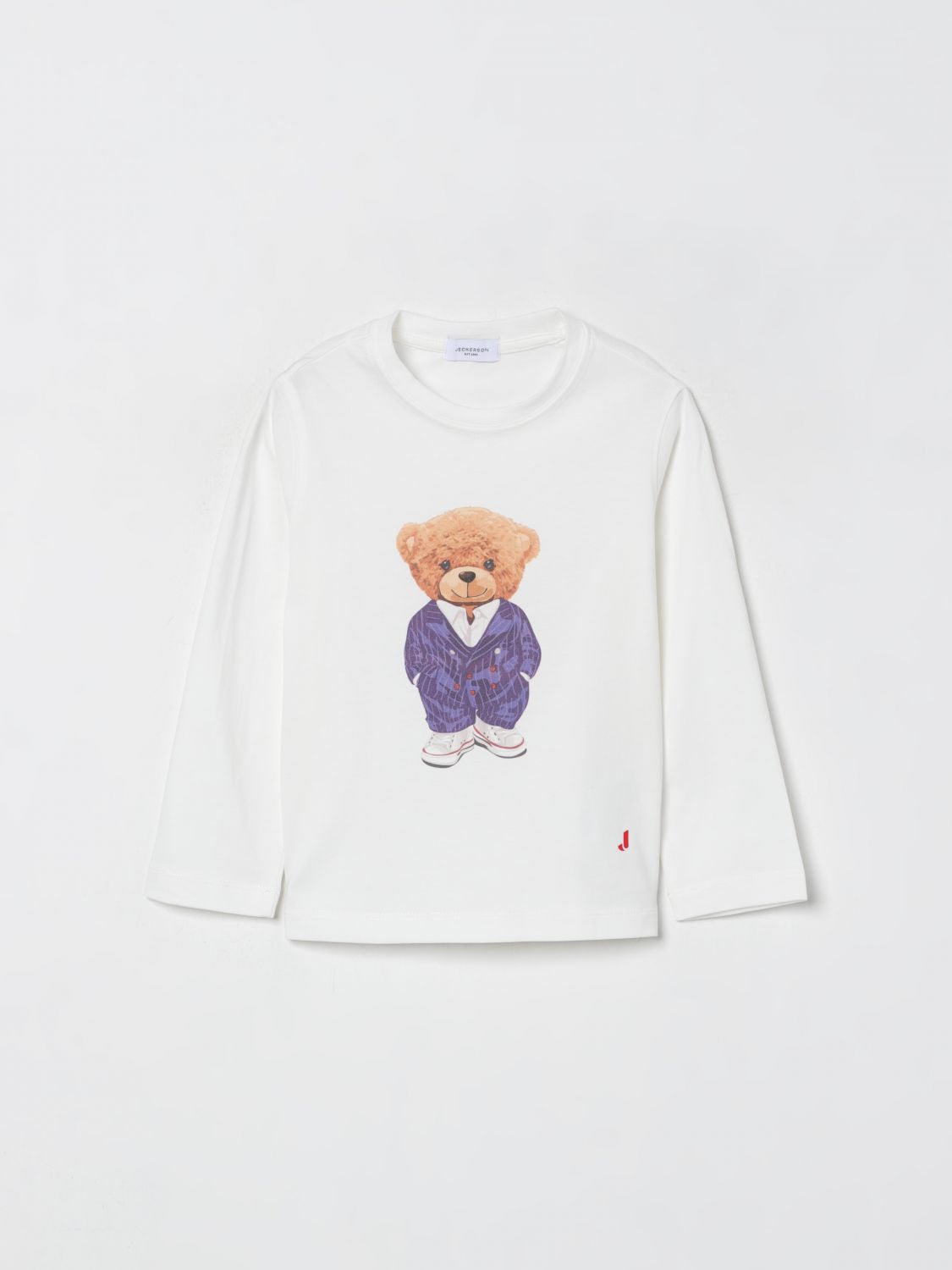 Jeckerson T-shirt  Kids Color Milk In White