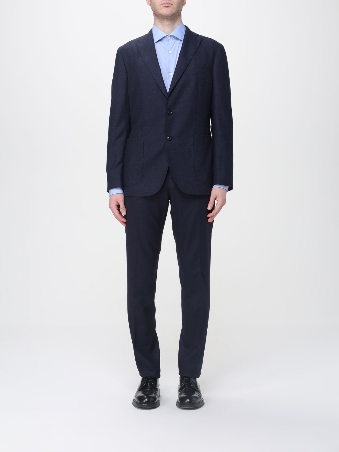 Boglioli Suit  Men Color Blue