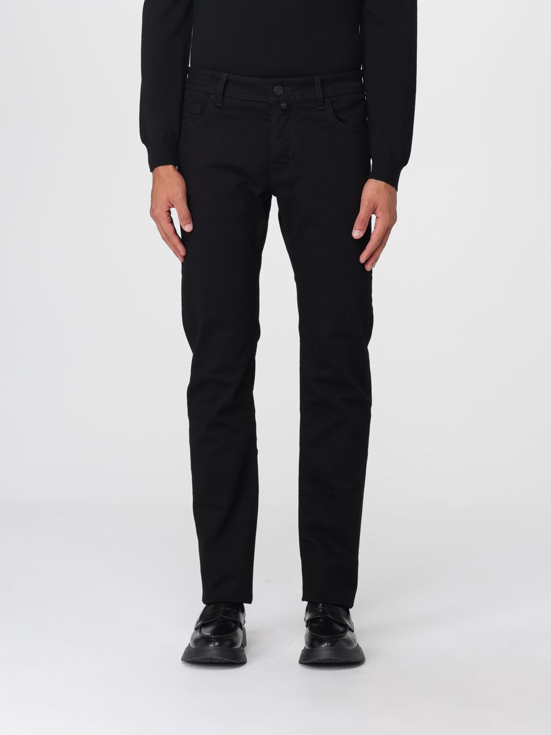 Jacob Cohen Pants Men Color Black In Black