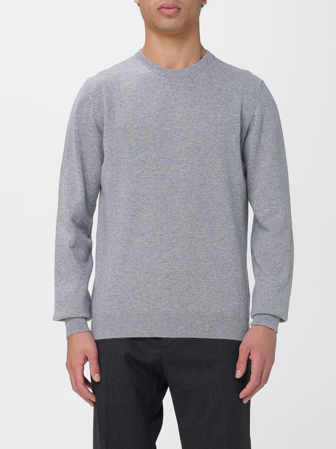 Drumohr Sweatshirt Men Color Grey In Gray