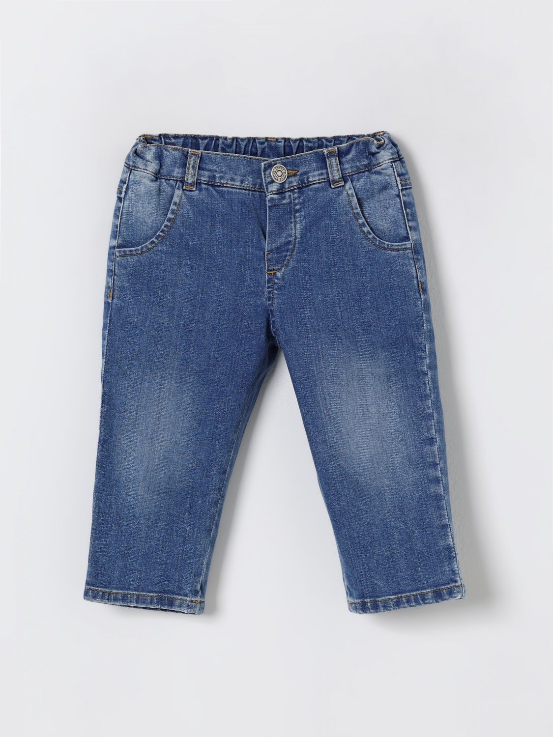 Pucci Pants Kids Color Blue In Blue