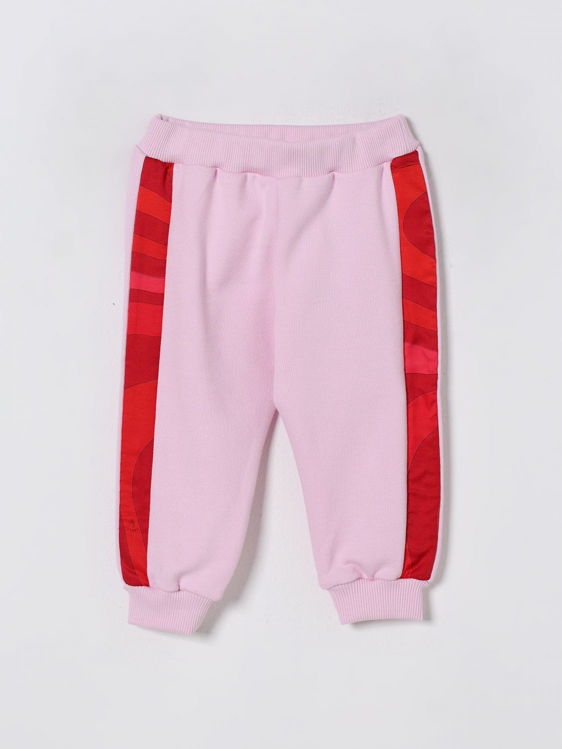 Pucci Pants Kids Color Pink In Pink