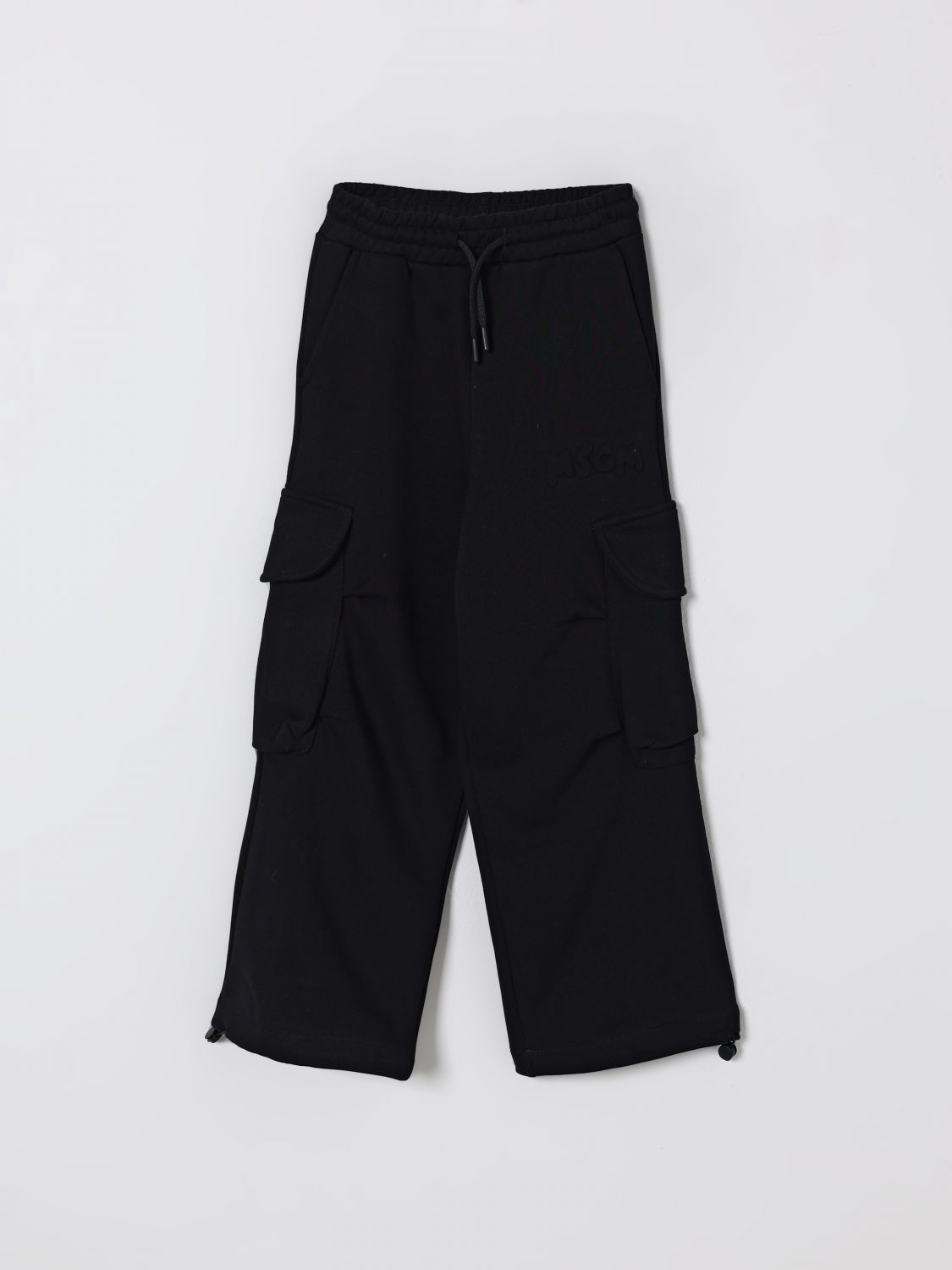 Msgm Pants  Kids Kids Color Black In Black