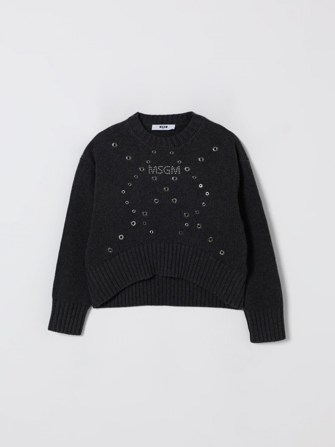 Msgm Sweater  Kids Kids Color Grey In Gray