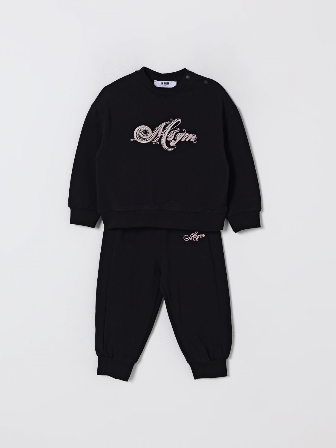 Msgm Babies' Romper  Kids Kids Color Black