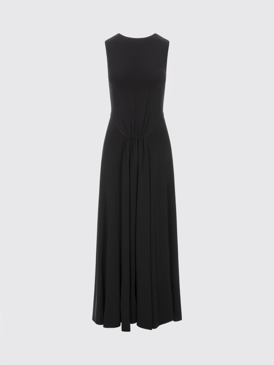 Sportmax Vestido Largo - Attore In Black