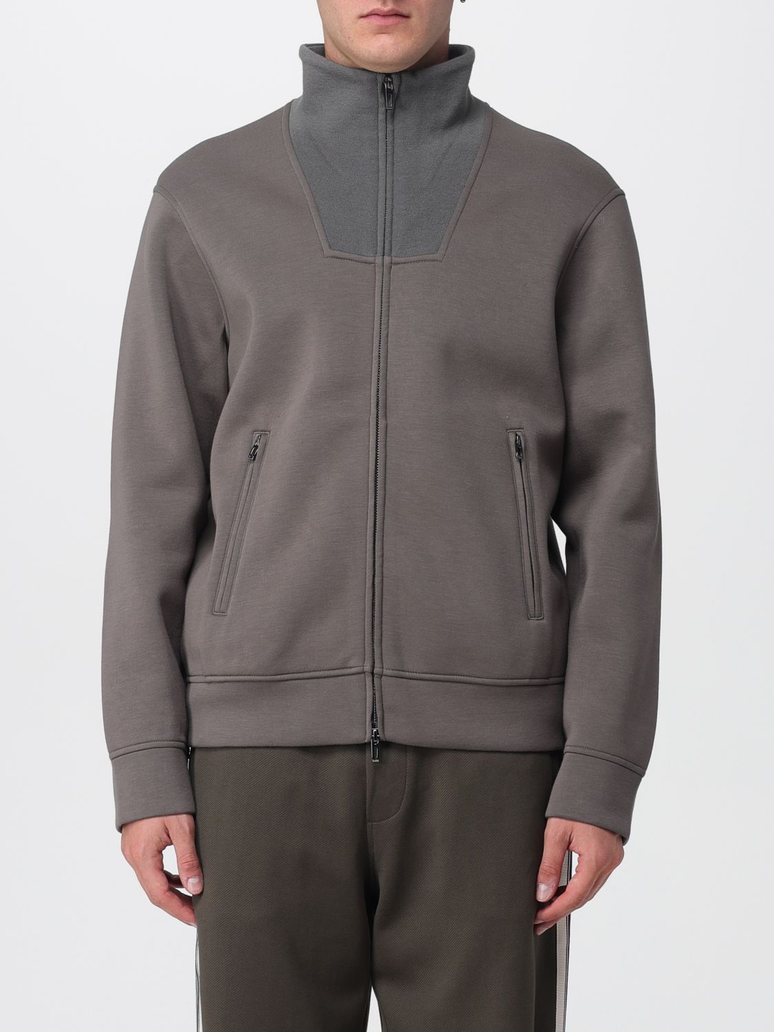 Sweatshirt EMPORIO ARMANI Men color Grey Sweatshirt EMPORIO ARMANI Men color Grey