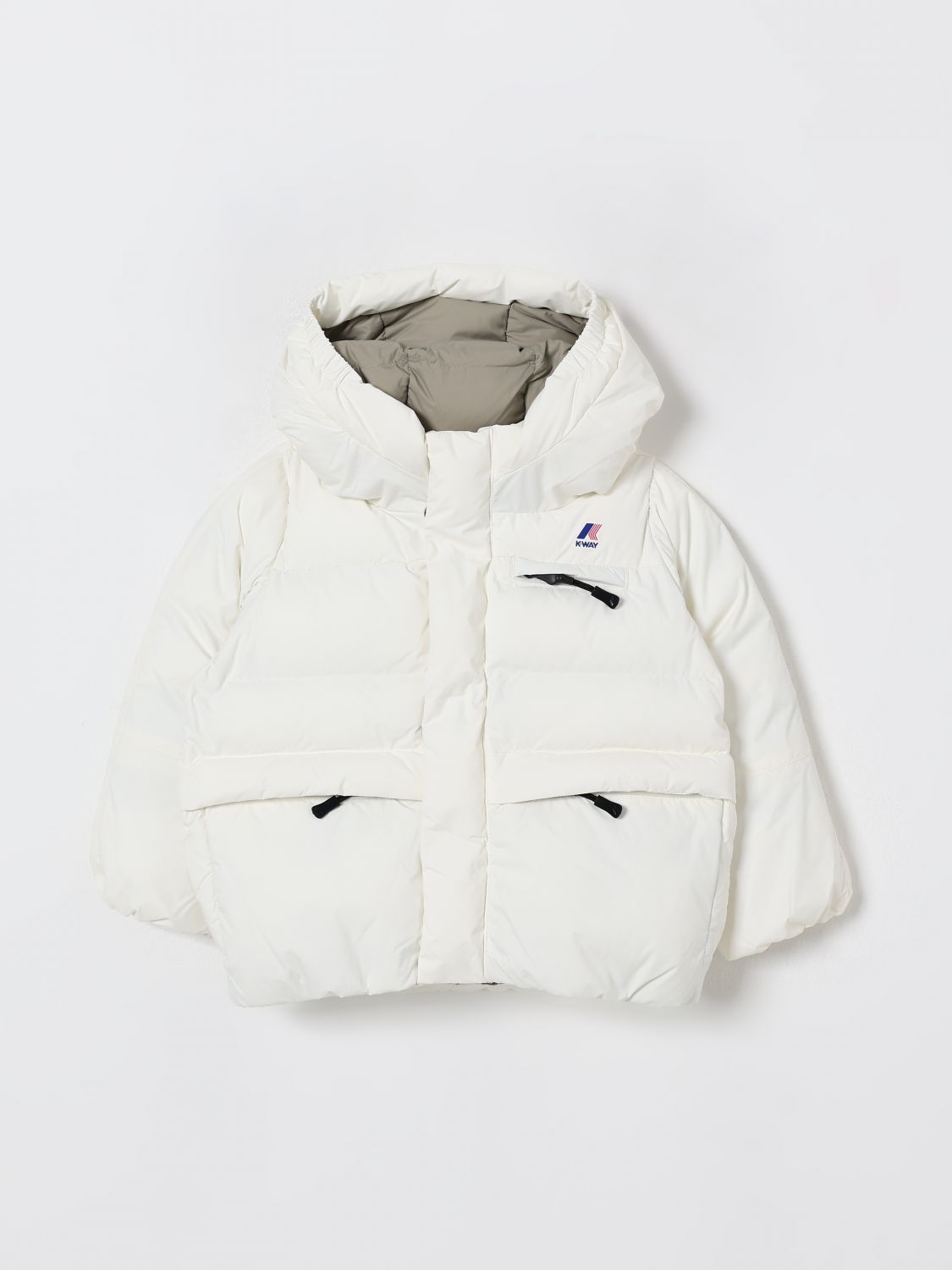 K-way Coat  Kids Color White In White