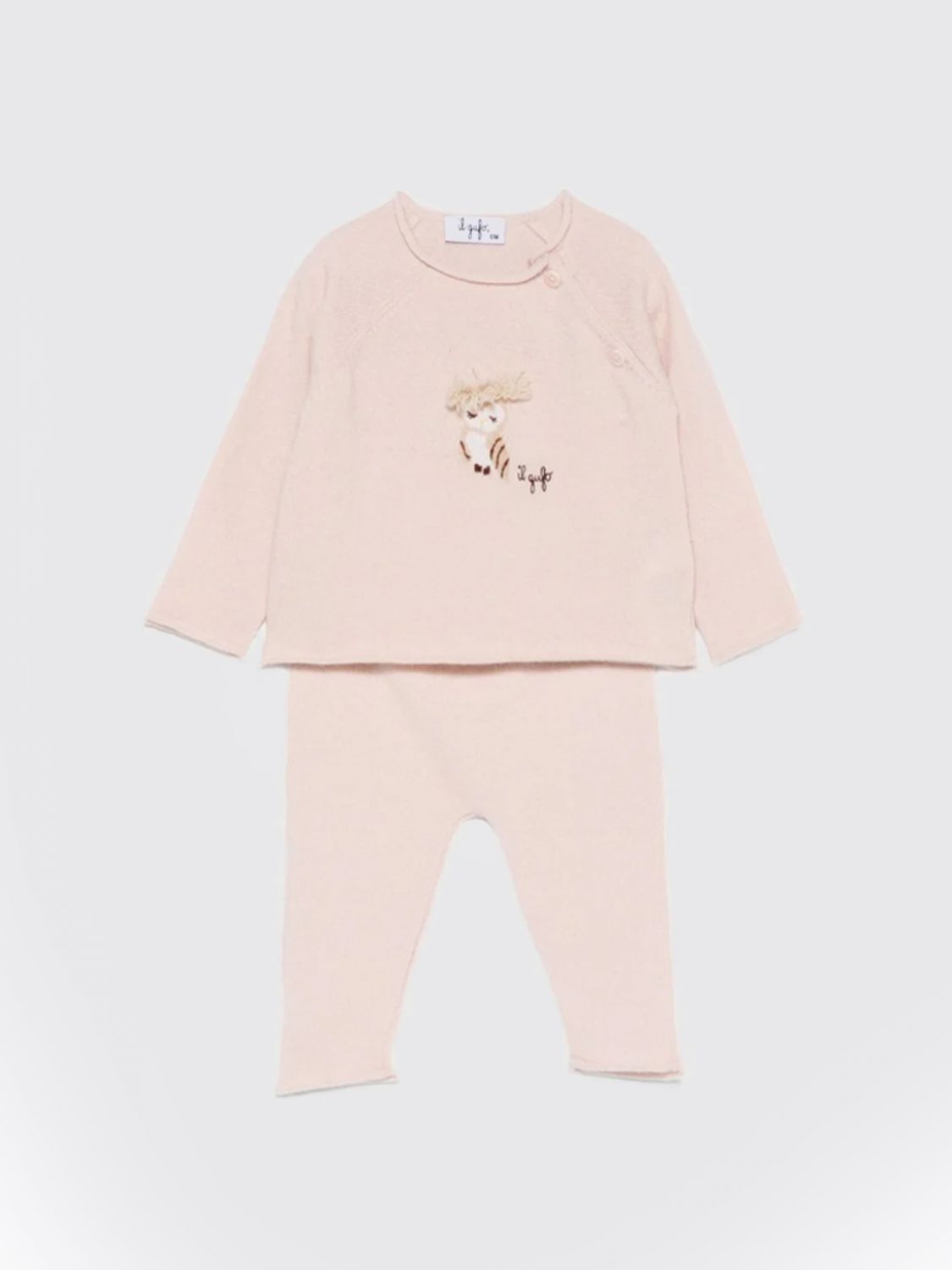 Il Gufo Jumpsuit  Kids Color Pink In Multi
