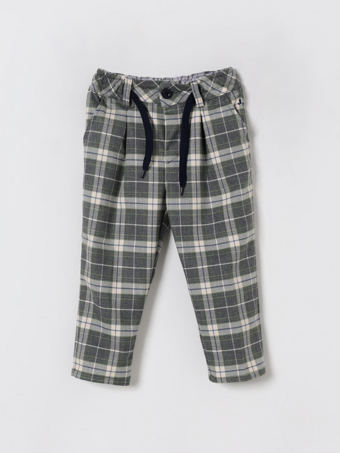 Jeckerson Babies' Pants  Kids Color Green In Gray