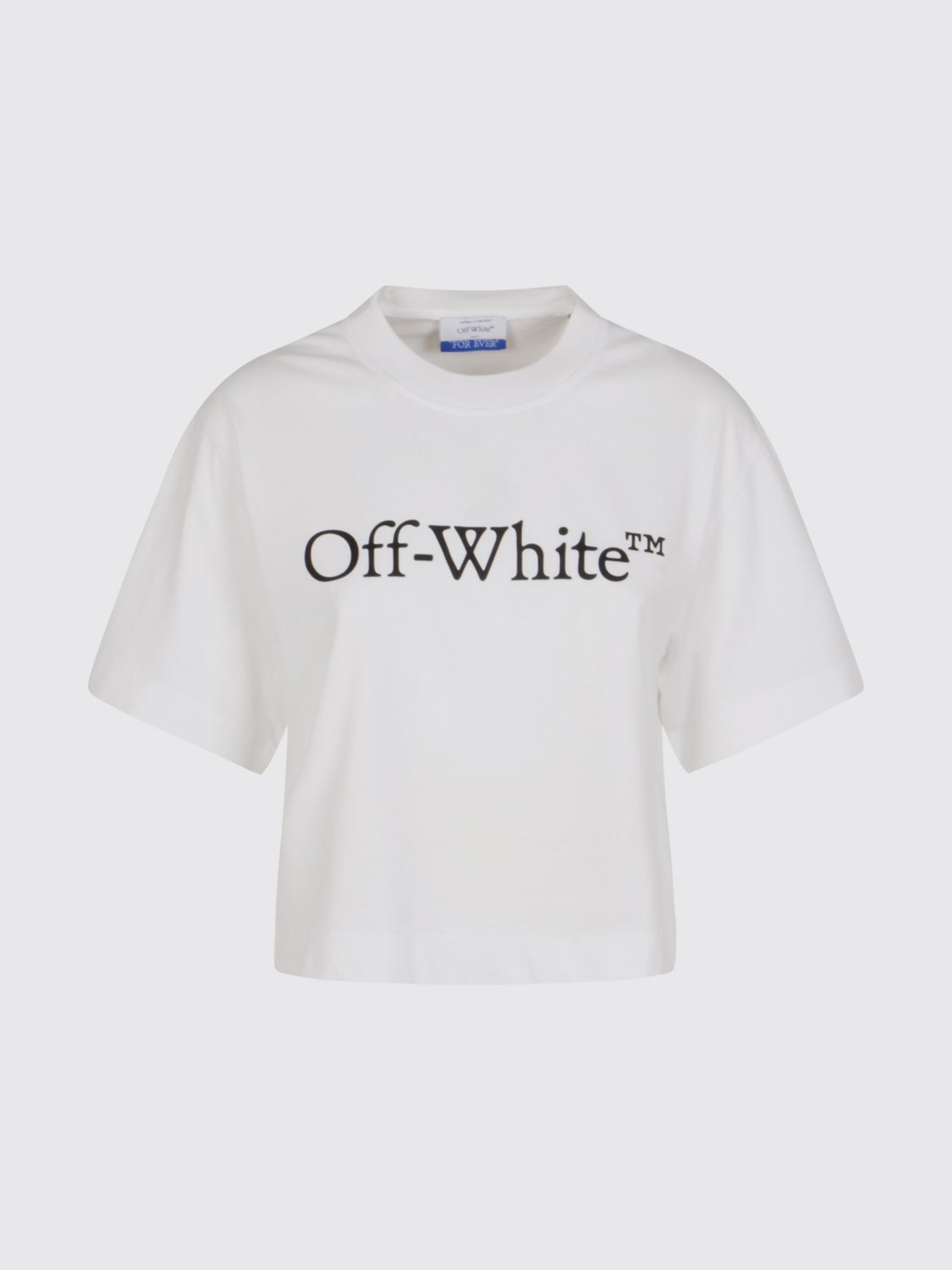 Off-White OFF-WHITE T-Shirt Woman color White　OFF-WHITE Tシャツ ウーマンカラー ホワイト