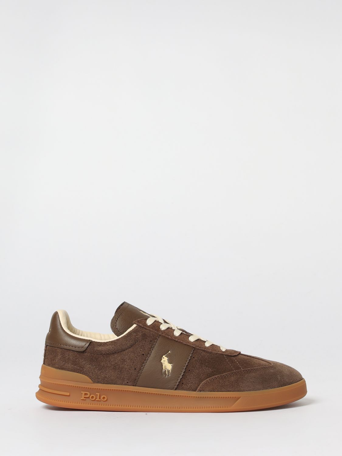 Ralph Lauren Sneakers Lauren  Men Color Brown In Brown