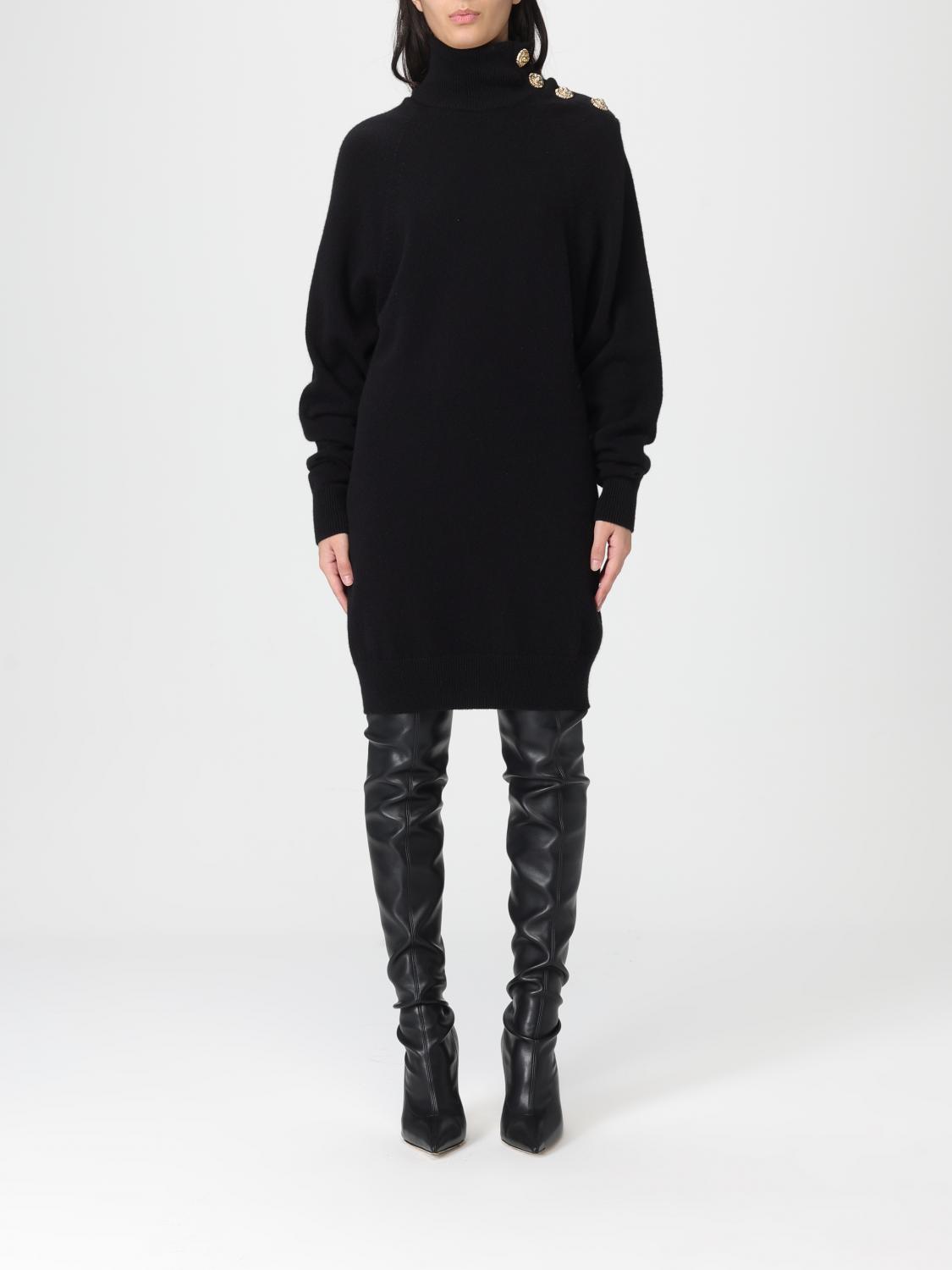 Dress BALMAIN Woman color Black