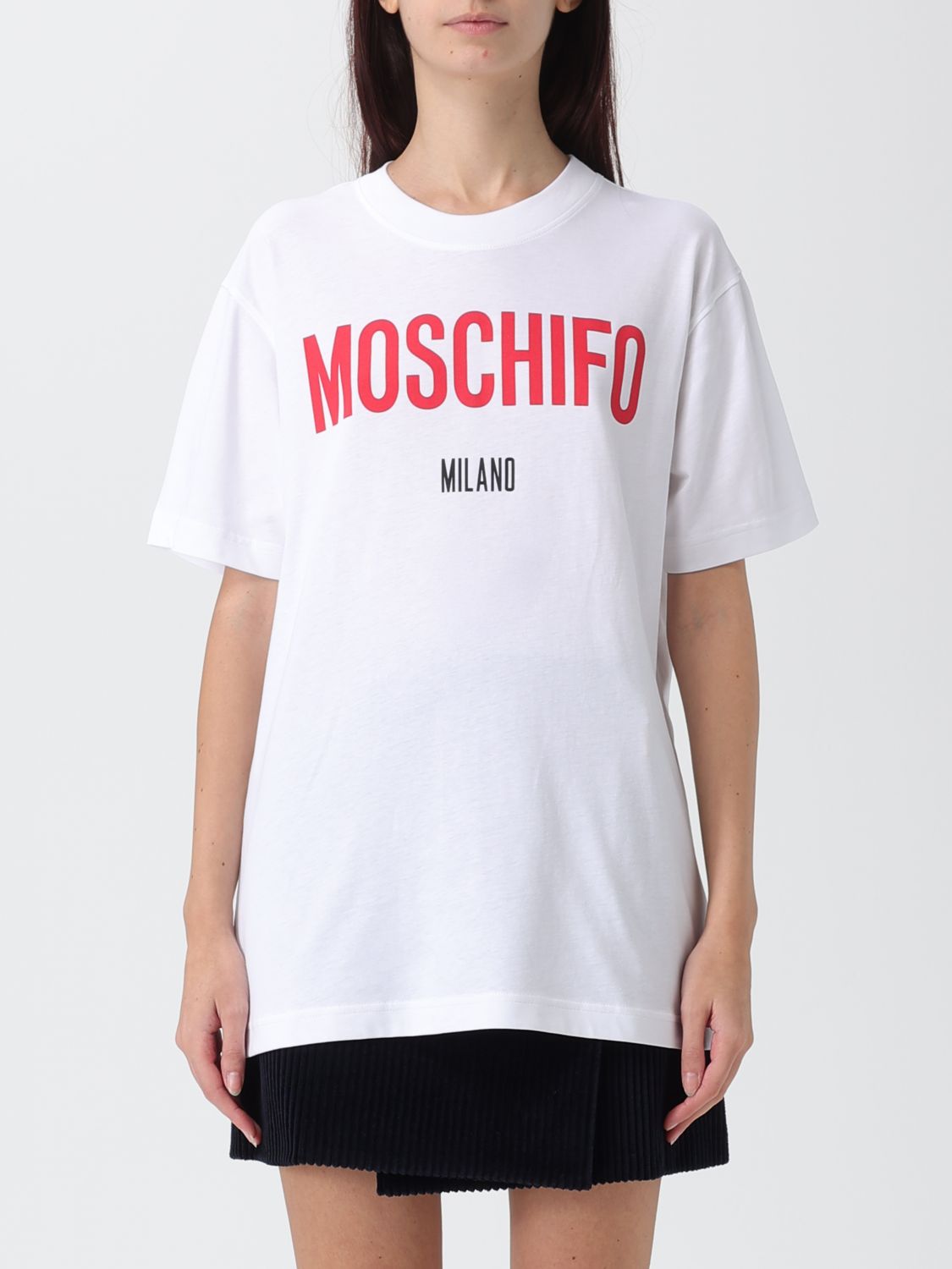 Moschino Logo-print T-shirt In White
