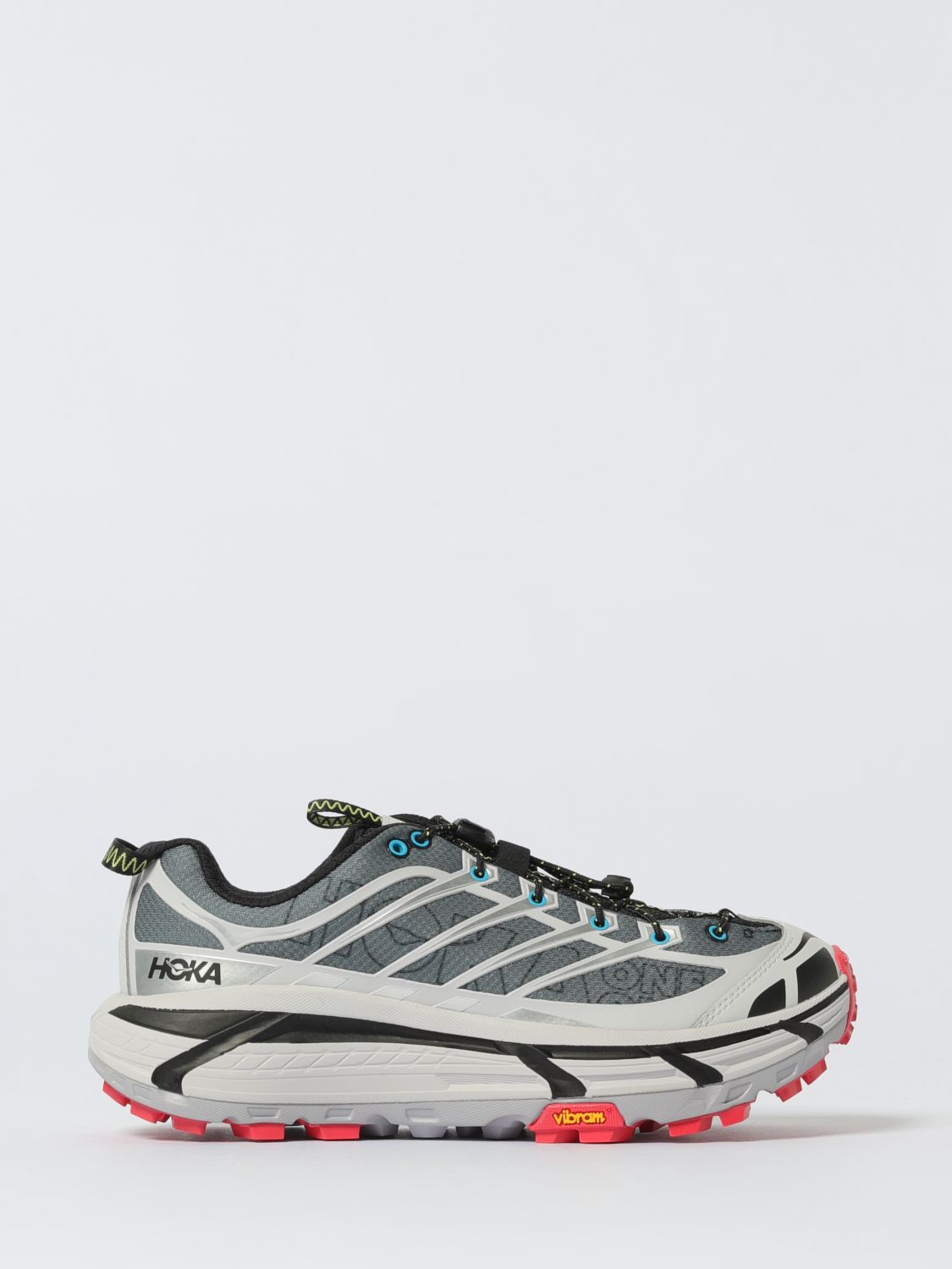 Hoka Mesh Sneakers With Heat-bonded Overlays In Multi