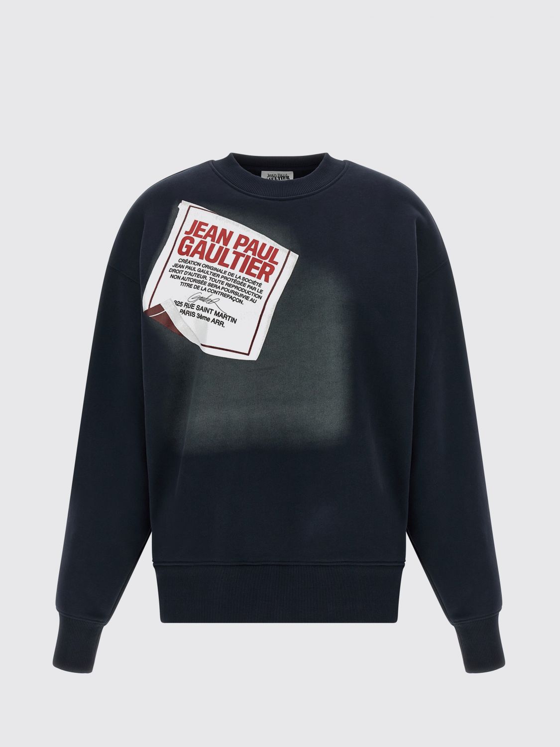 Jean Paul Gaultier 'the Label' Crew Neck Sweatshirt In Multi