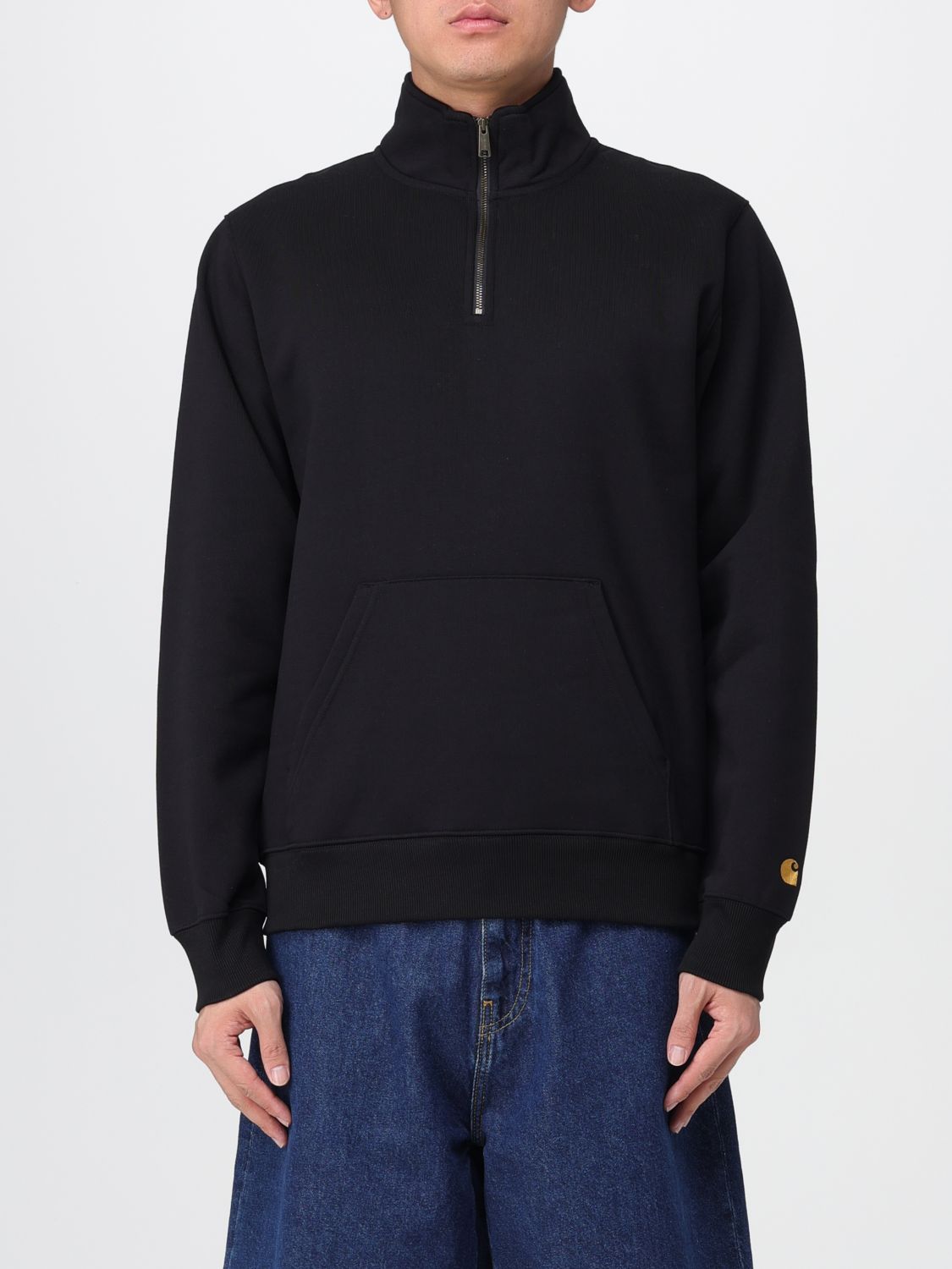 Carhartt Sweater Wip Men Color Black In Animal Print