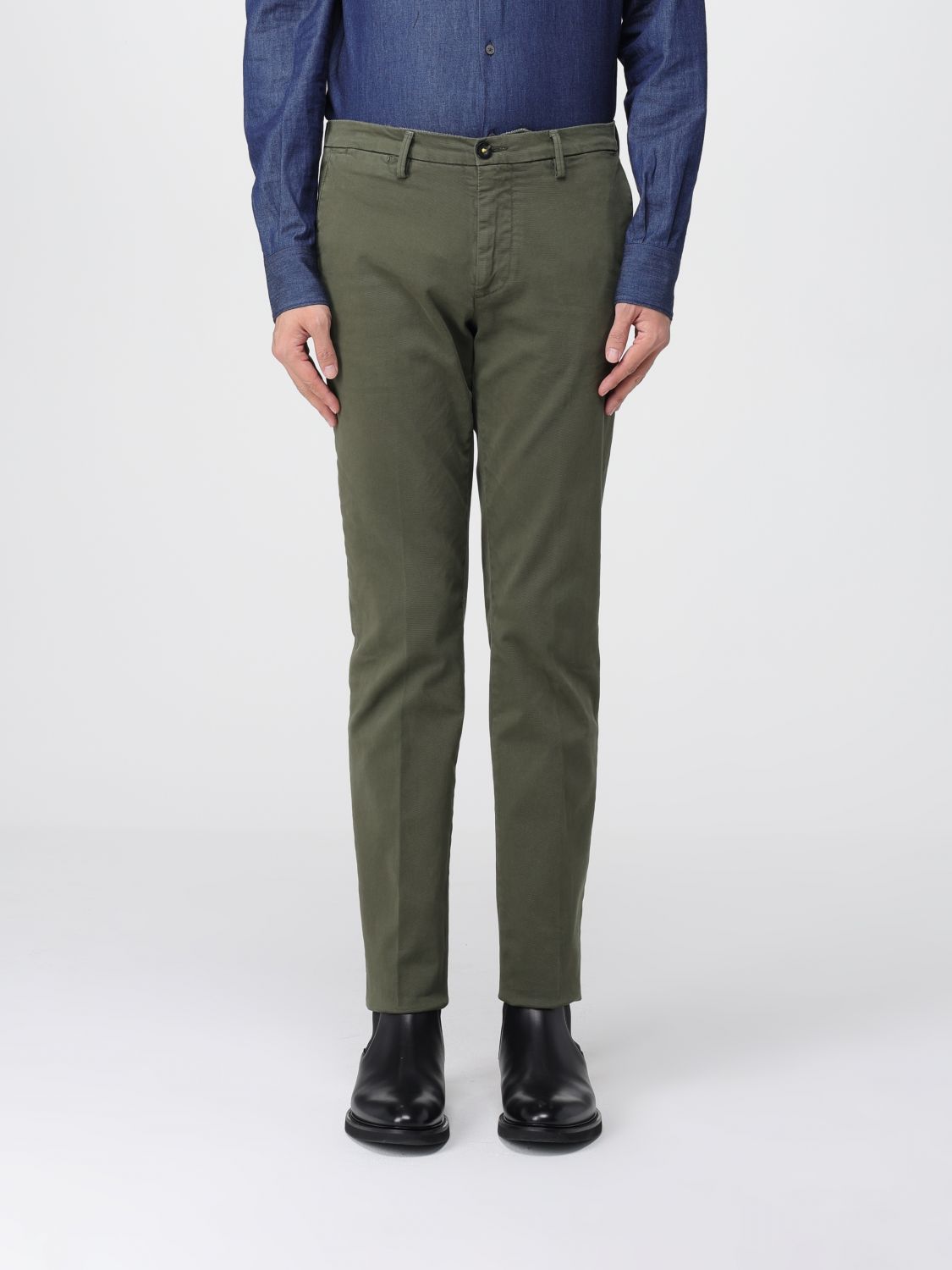 Manuel Ritz Pants  Men Color Green In Green