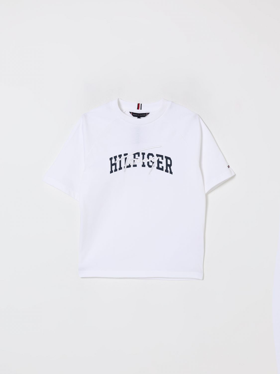 Tommy Hilfiger T-shirt  Kids Color White In White