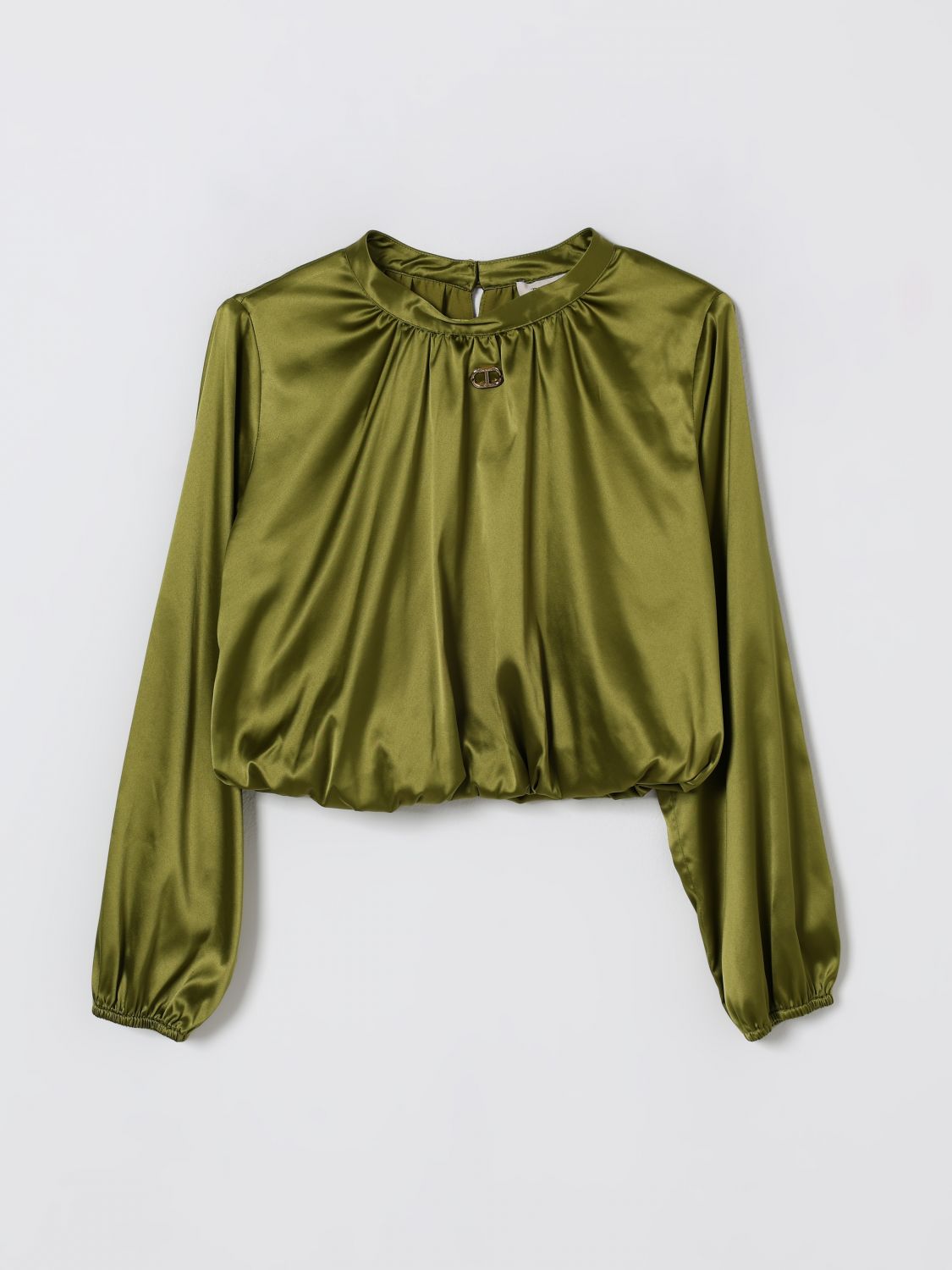 Twinset Shirt  Kids Color Green In Green