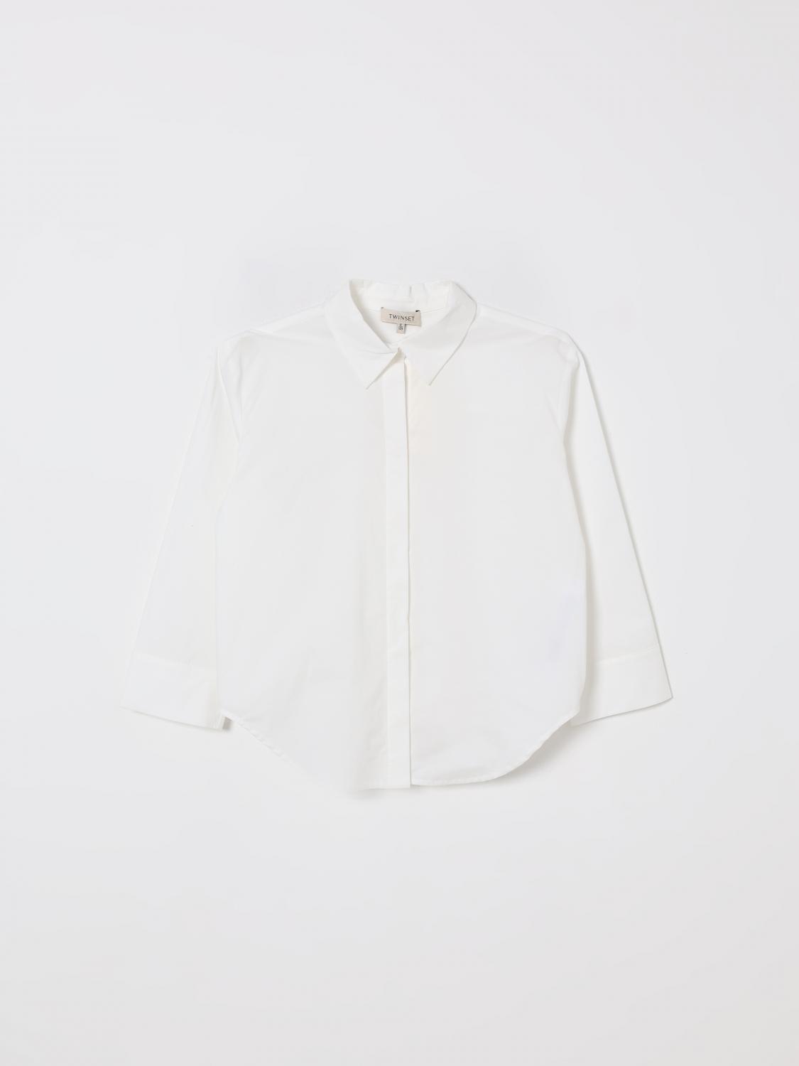 Twinset Shirt  Kids Color White In White